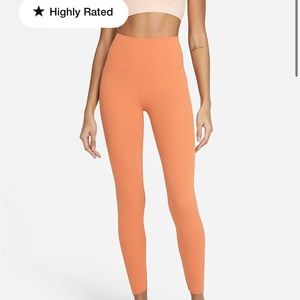 Orange Nike Leggings
